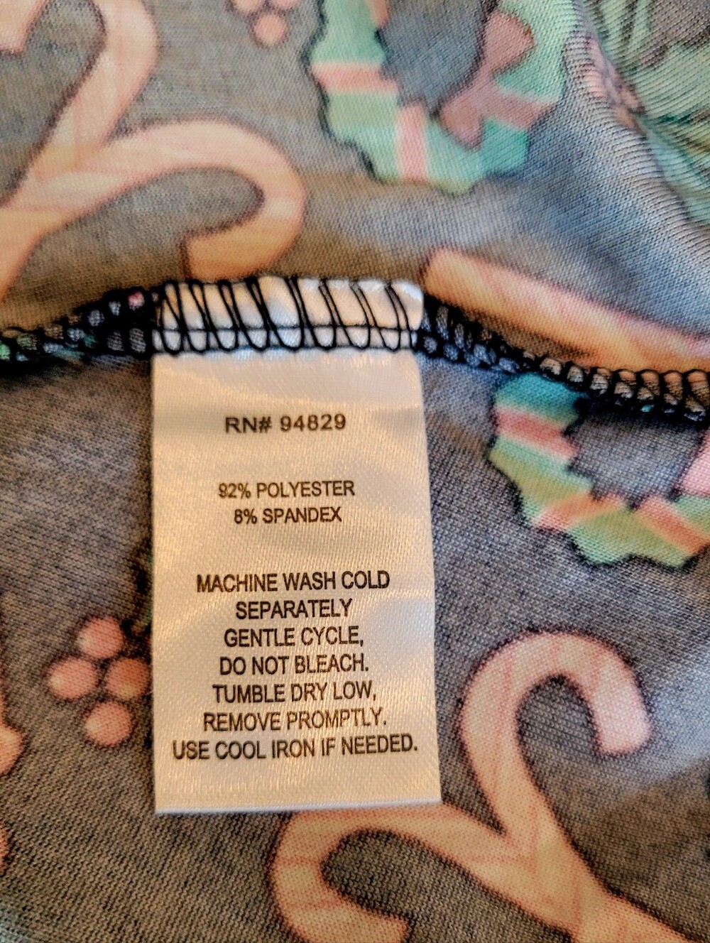 Derek Heart Black Holiday Dress/Shirt With Scrunchie - Picture 7 of 7